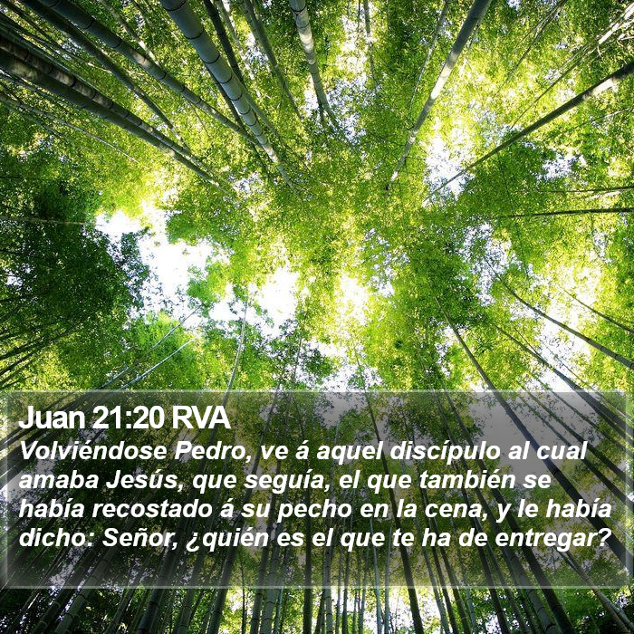 Juan 21:20 RVA Bible Study