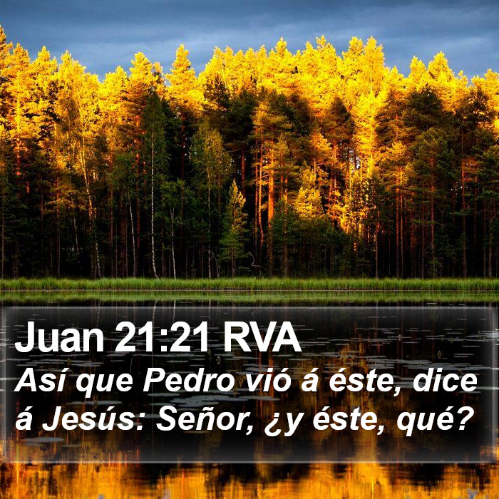 Juan 21:21 RVA Bible Study