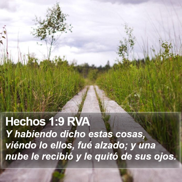 Hechos 1:9 RVA Bible Study