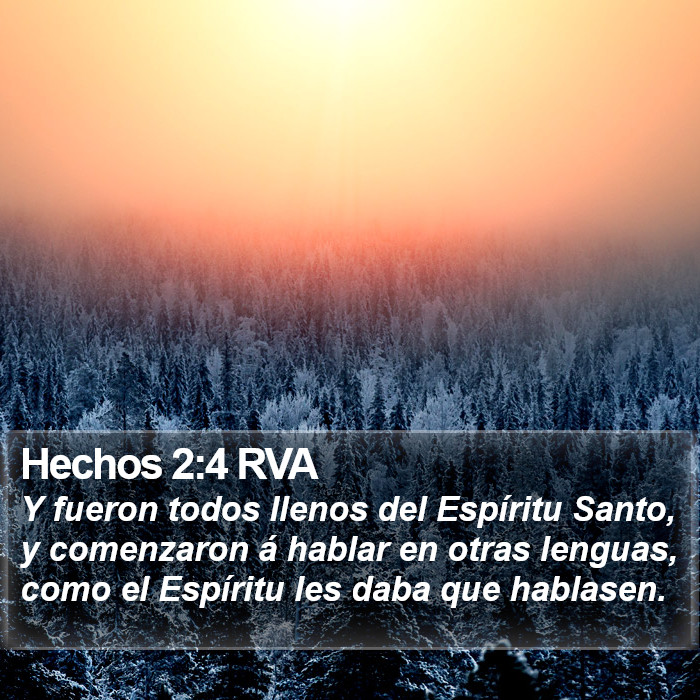 Hechos 2:4 RVA Bible Study