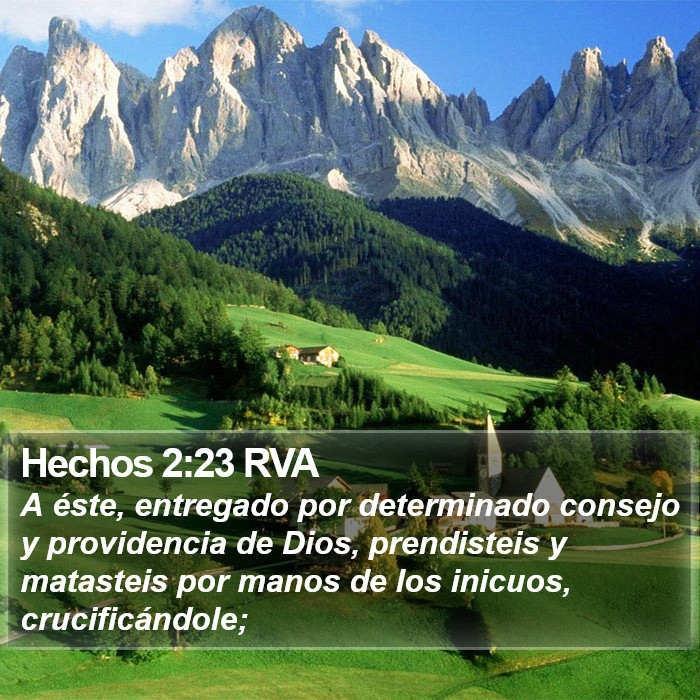 Hechos 2:23 RVA Bible Study