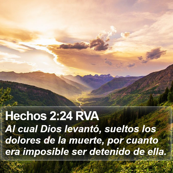 Hechos 2:24 RVA Bible Study