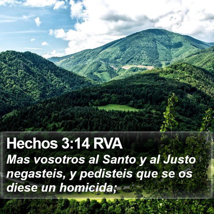 Hechos 3:14 RVA Bible Study