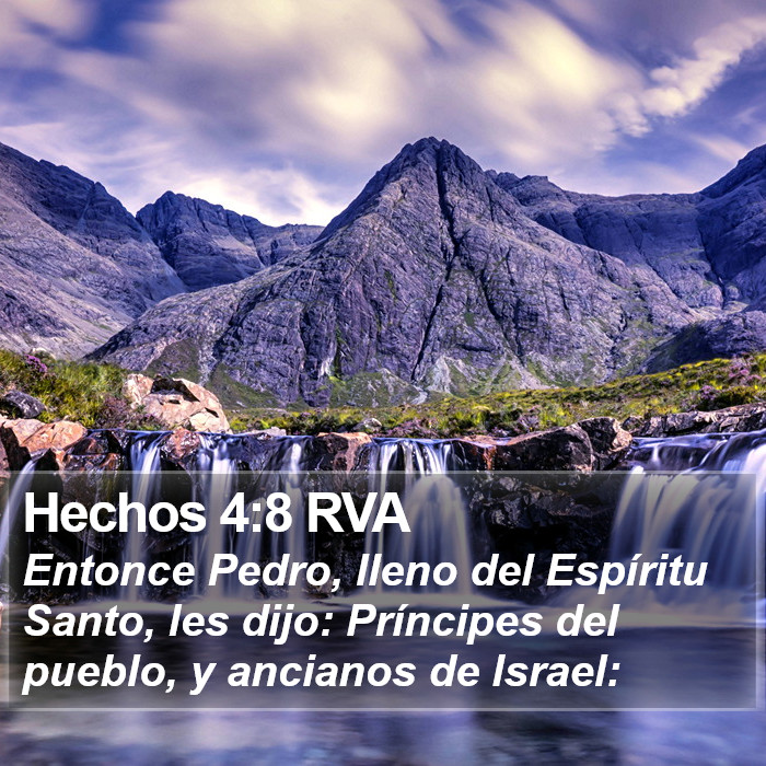 Hechos 4:8 RVA Bible Study