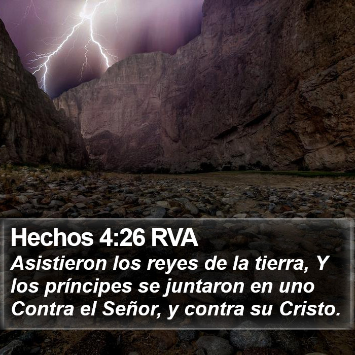 Hechos 4:26 RVA Bible Study