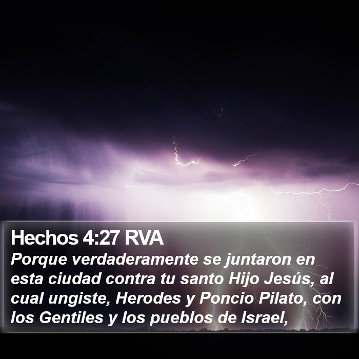 Hechos 4:27 RVA Bible Study