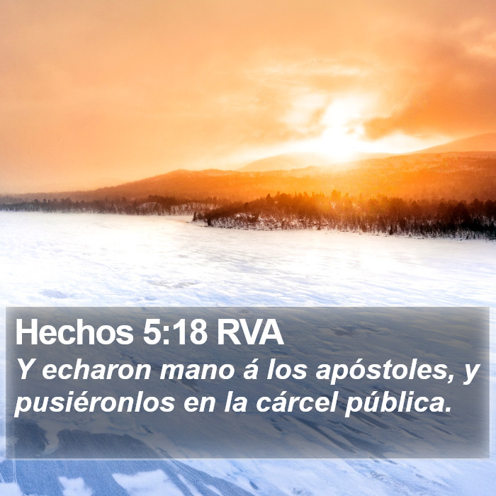 Hechos 5:18 RVA Bible Study