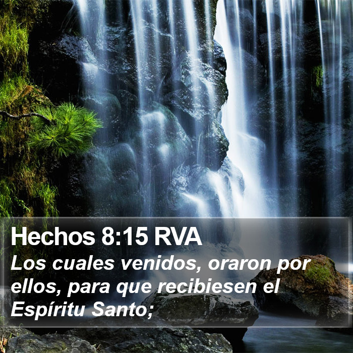 Hechos 8:15 RVA Bible Study