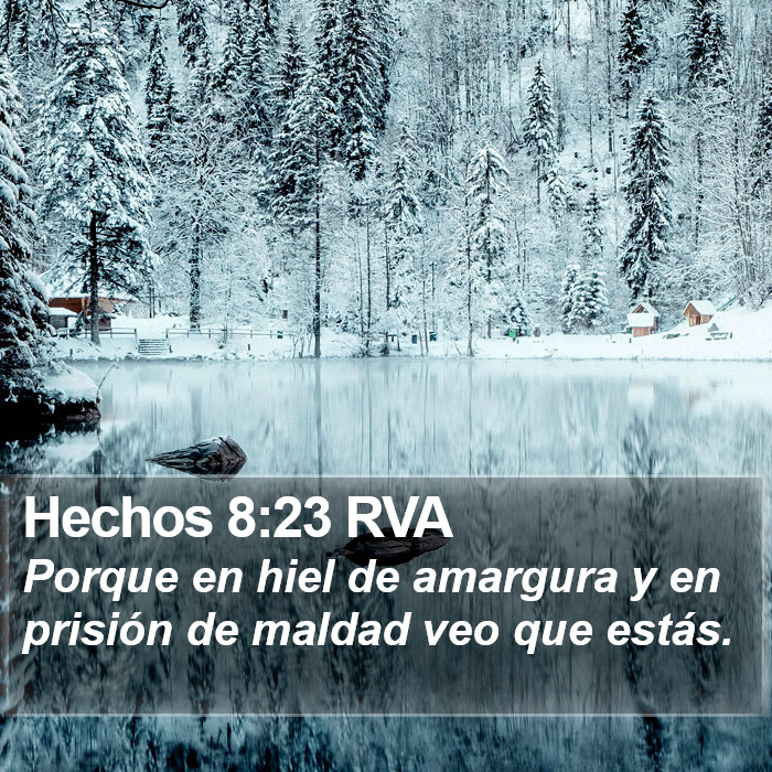 Hechos 8:23 RVA Bible Study