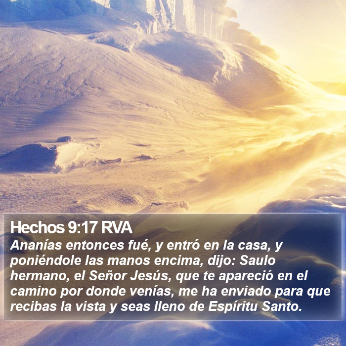 Hechos 9:17 RVA Bible Study