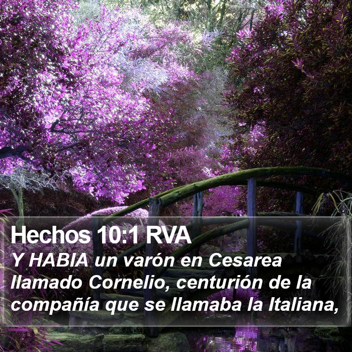 Hechos 10:1 RVA Bible Study