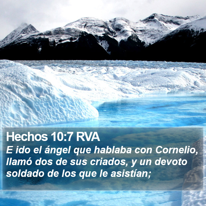 Hechos 10:7 RVA Bible Study