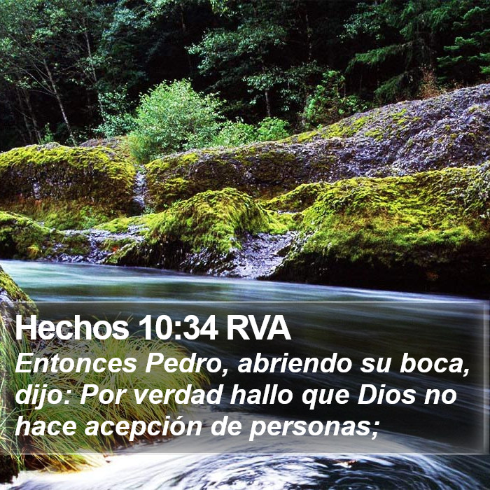 Hechos 10:34 RVA Bible Study