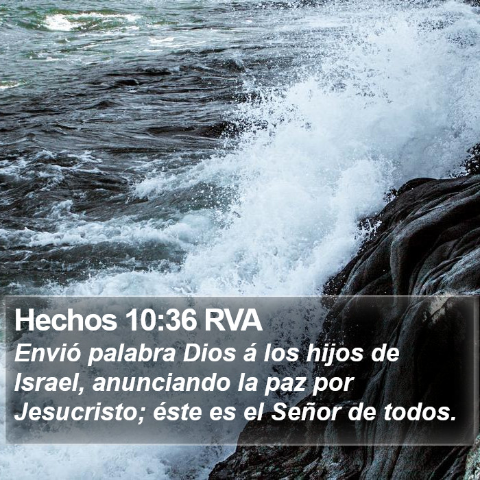 Hechos 10:36 RVA Bible Study