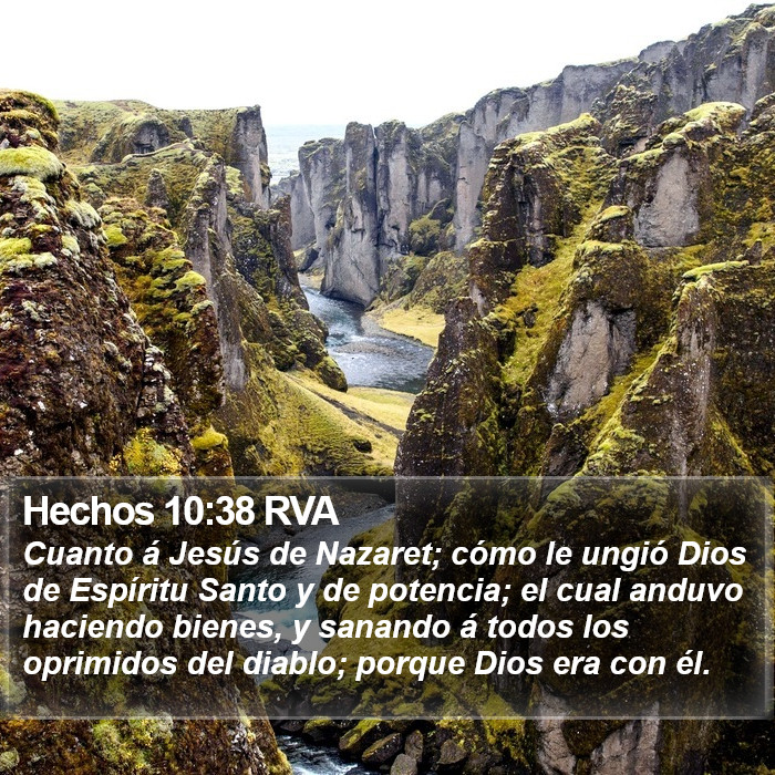 Hechos 10:38 RVA Bible Study