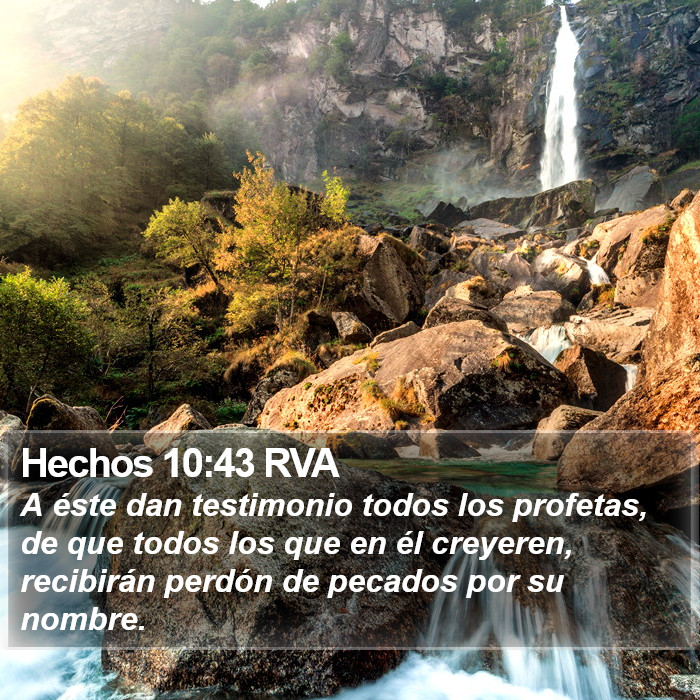 Hechos 10:43 RVA Bible Study