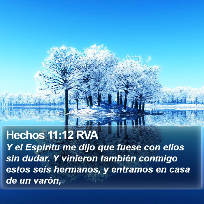 Hechos 11:12 RVA Bible Study