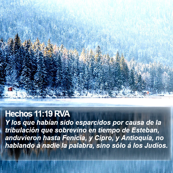 Hechos 11:19 RVA Bible Study