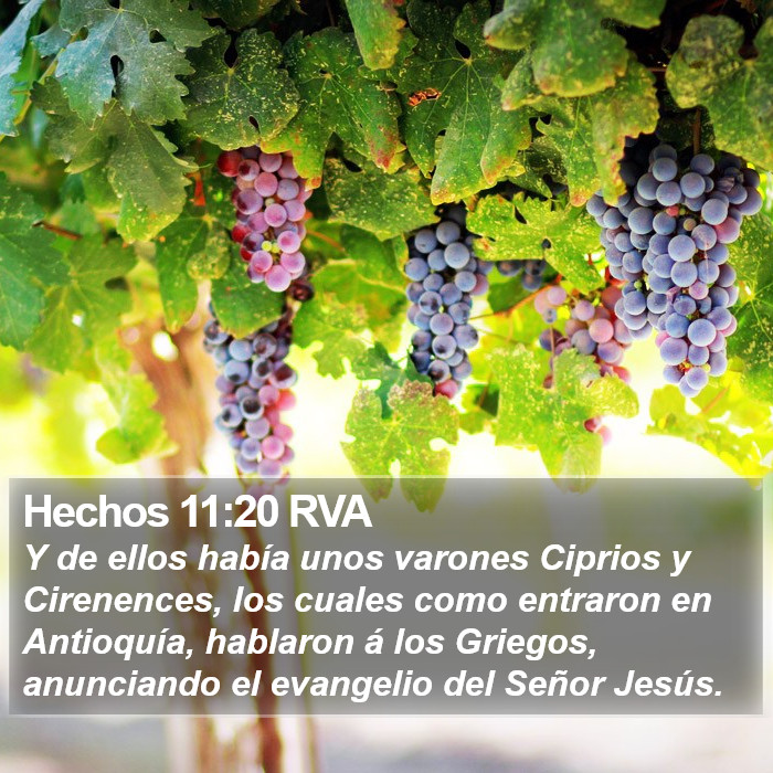 Hechos 11:20 RVA Bible Study