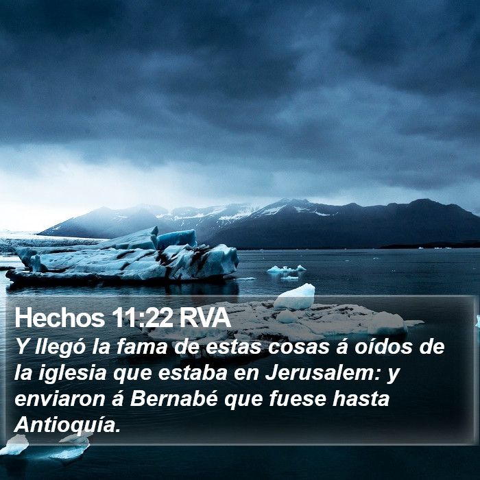 Hechos 11:22 RVA Bible Study