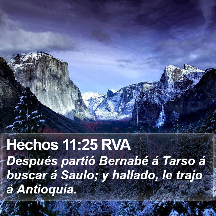 Hechos 11:25 RVA Bible Study