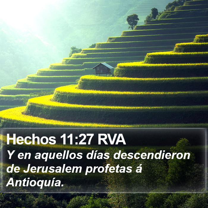 Hechos 11:27 RVA Bible Study