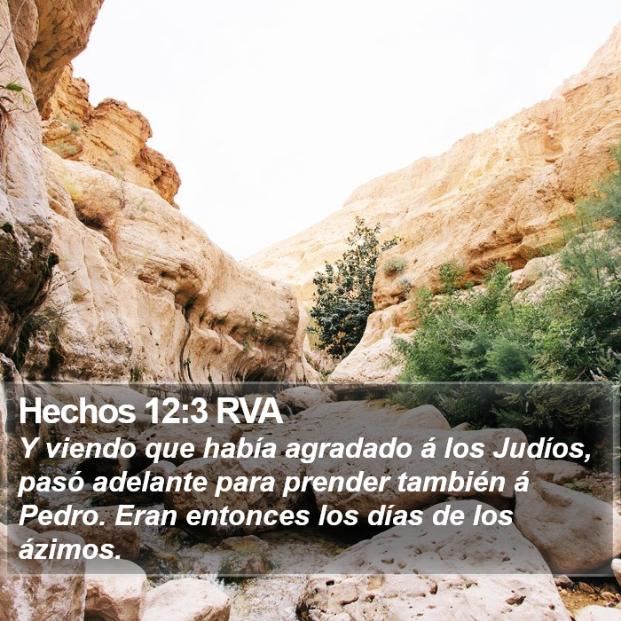 Hechos 12:3 RVA Bible Study