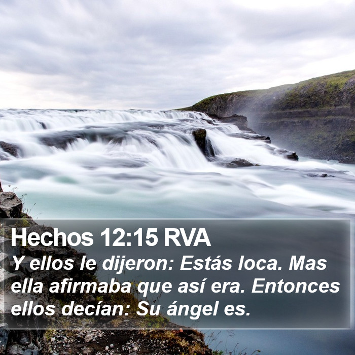 Hechos 12:15 RVA Bible Study