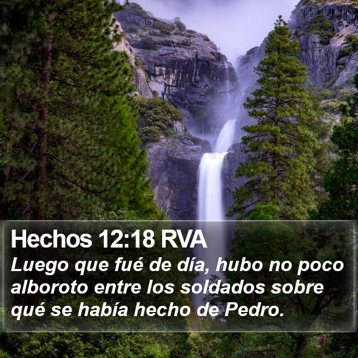 Hechos 12:18 RVA Bible Study