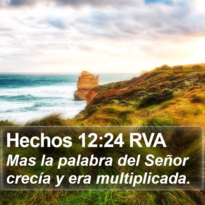 Hechos 12:24 RVA Bible Study