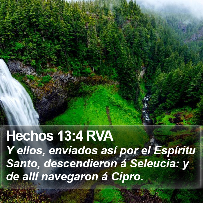 Hechos 13:4 RVA Bible Study