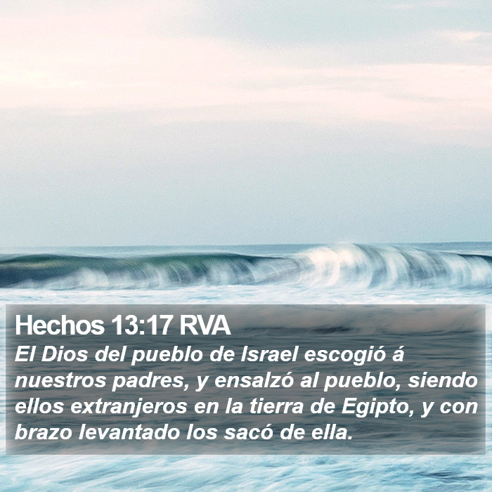 Hechos 13:17 RVA Bible Study