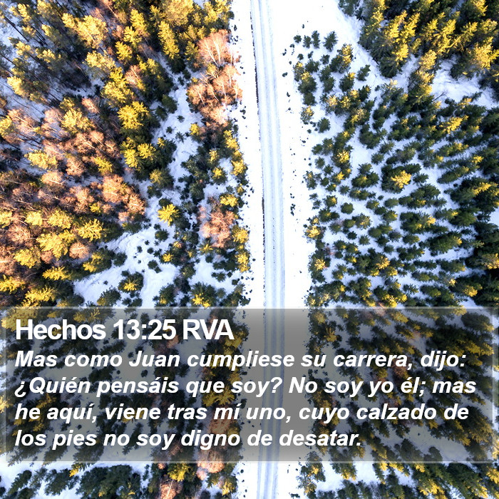 Hechos 13:25 RVA Bible Study