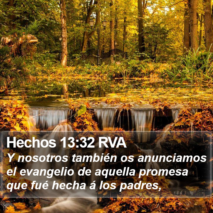 Hechos 13:32 RVA Bible Study