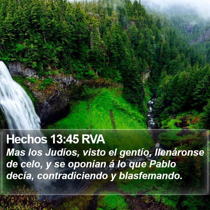 Hechos 13:45 RVA Bible Study