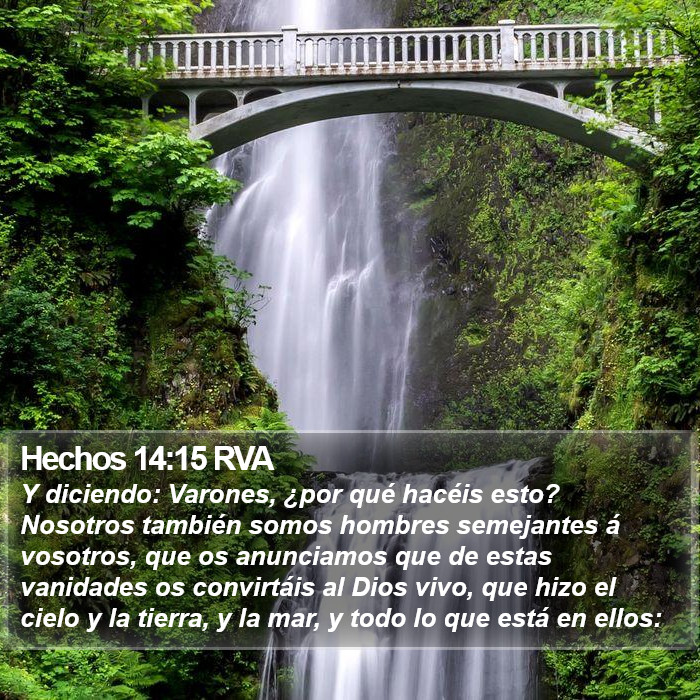 Hechos 14:15 RVA Bible Study