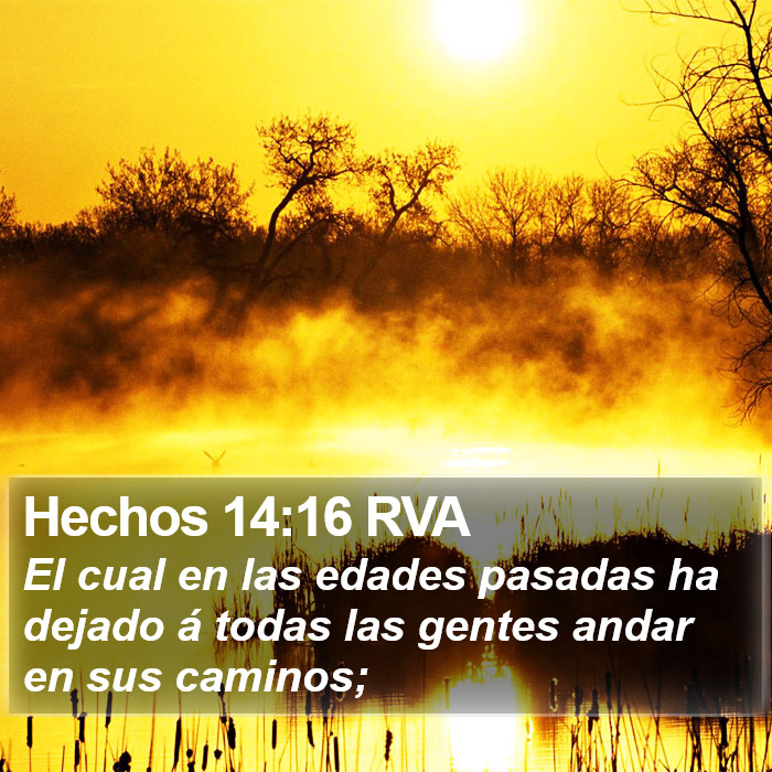 Hechos 14:16 RVA Bible Study