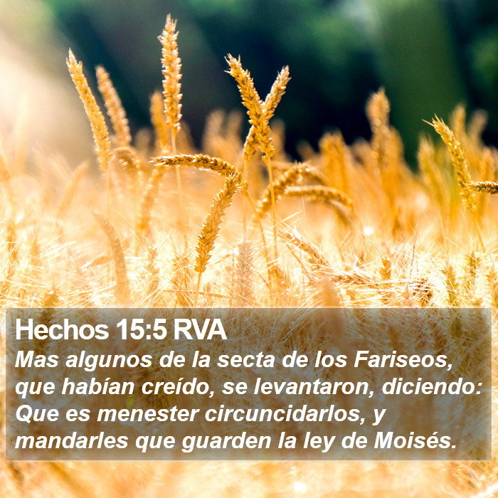 Hechos 15:5 RVA Bible Study