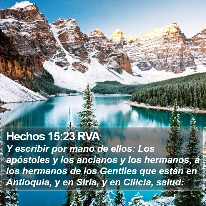 Hechos 15:23 RVA Bible Study