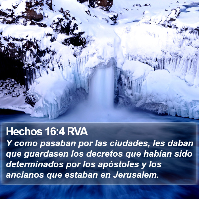 Hechos 16:4 RVA Bible Study