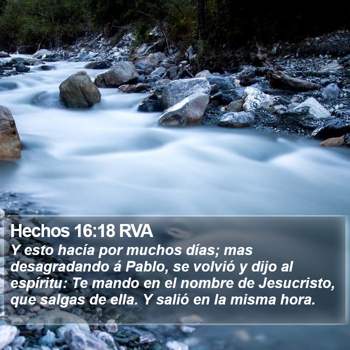 Hechos 16:18 RVA Bible Study