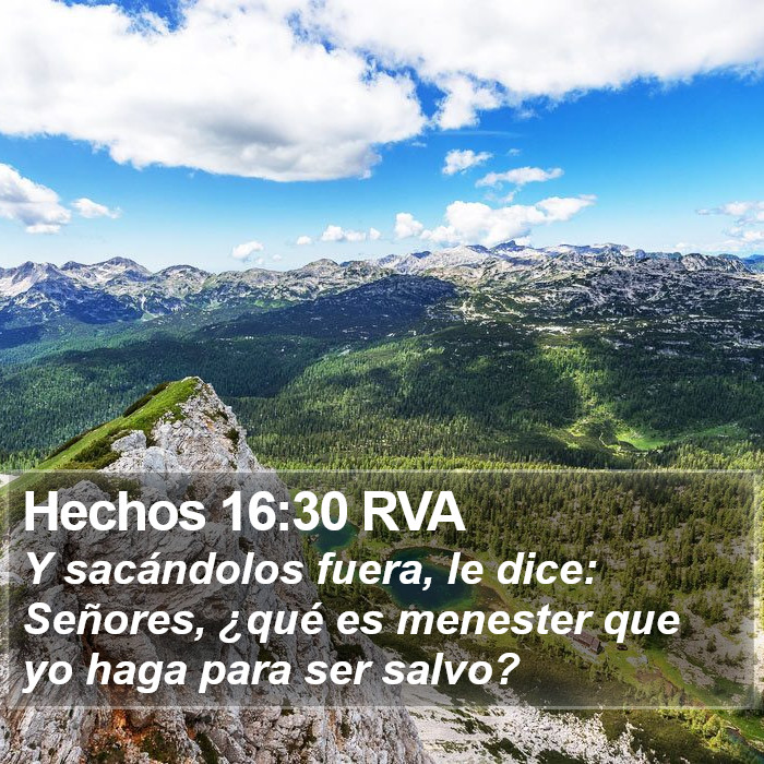 Hechos 16:30 RVA Bible Study