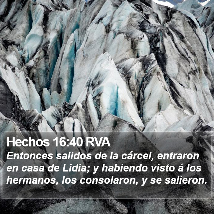 Hechos 16:40 RVA Bible Study