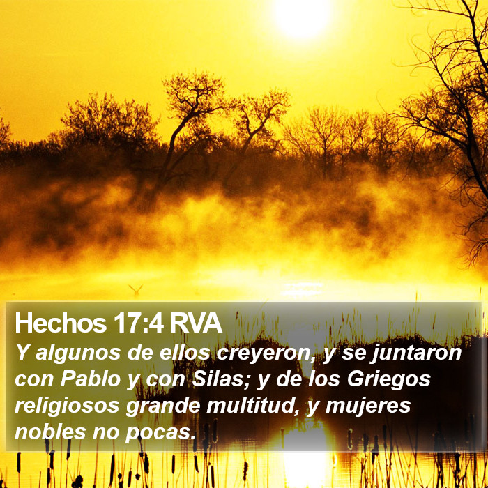 Hechos 17:4 RVA Bible Study