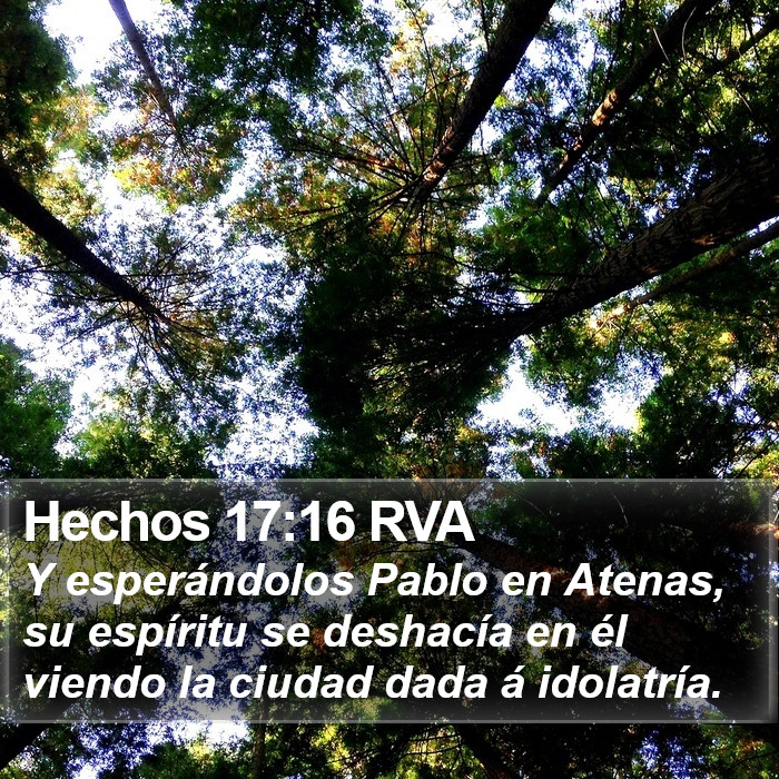 Hechos 17:16 RVA Bible Study