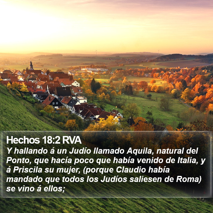 Hechos 18:2 RVA Bible Study