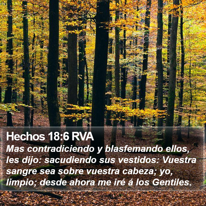 Hechos 18:6 RVA Bible Study