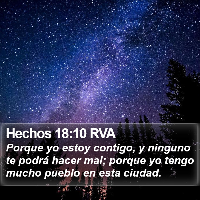 Hechos 18:10 RVA Bible Study