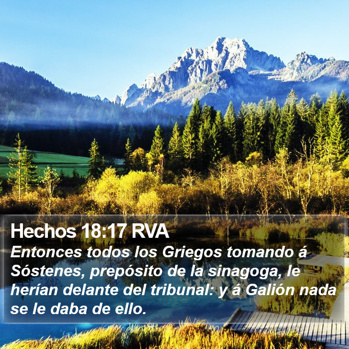 Hechos 18:17 RVA Bible Study