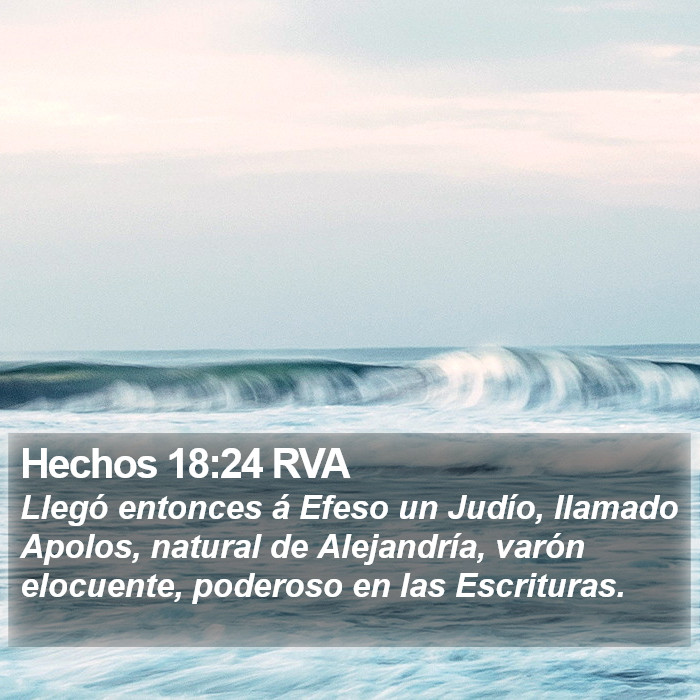 Hechos 18:24 RVA Bible Study